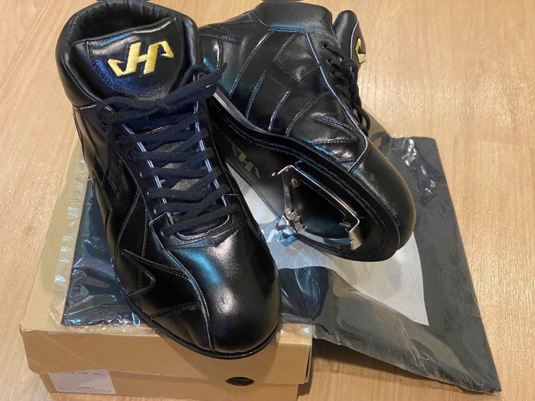 ■大特価！HATAKEYAMA ハタケヤマ 革底スパイク KT-WG5M