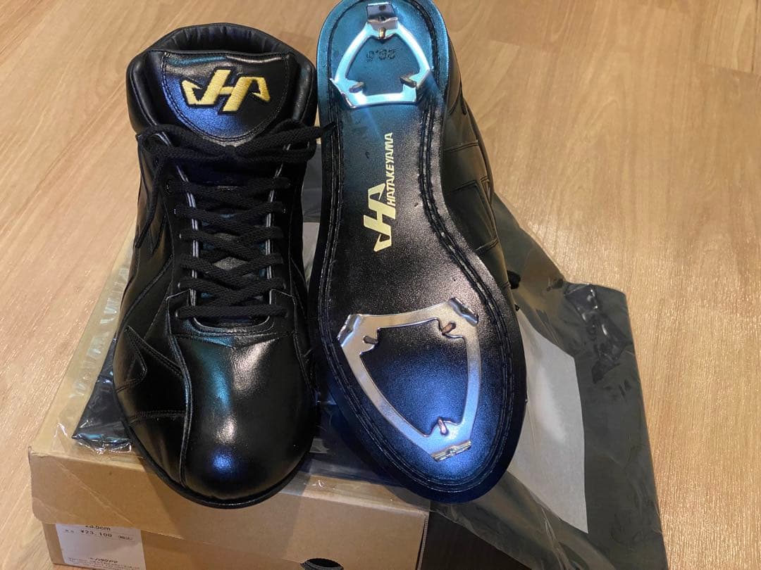 ■大特価！HATAKEYAMA ハタケヤマ 革底スパイク KT-WG5M