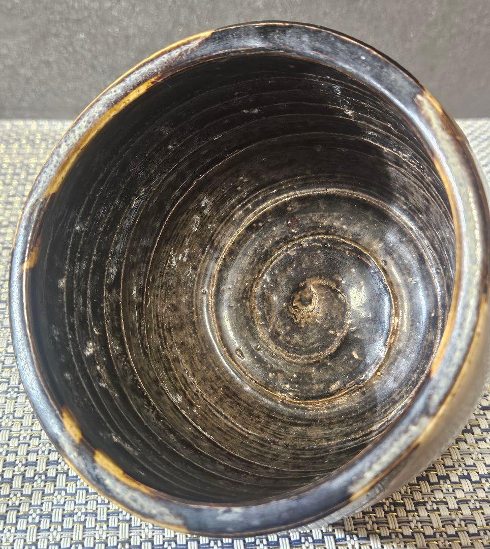 【名品❗】時代古作　中国古陶磁　南宋時代頃　吉州窯　玳玻天目　茶碗　香炉