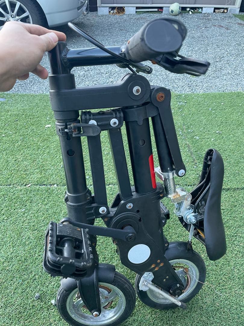 折りたたみ自転車 黒