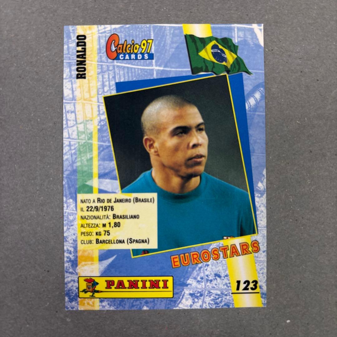 ロナウド　バルセロナ　Ronaldo Calcio 97 トレーディングカード