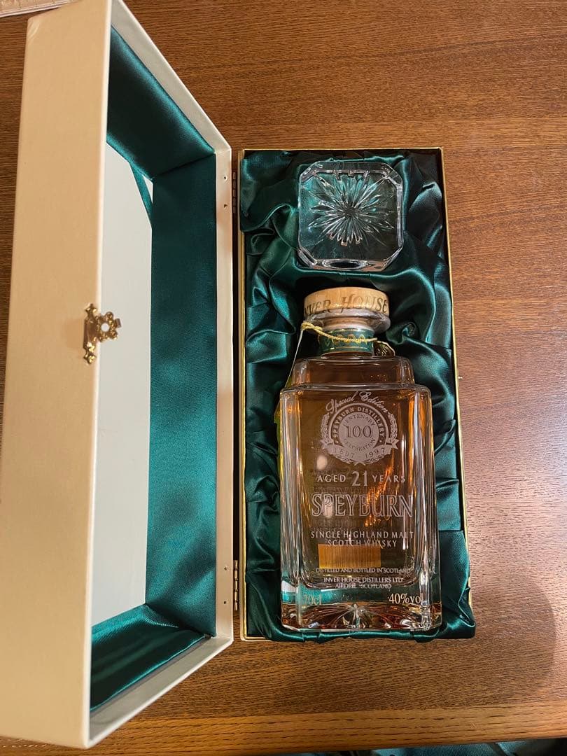 SPYEBURN 21年 シングルハイランドモルトスコッチ100周年記念ボトル