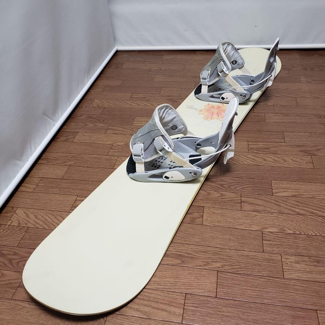 FLOW 143cm リアエントリー スノーボードセット