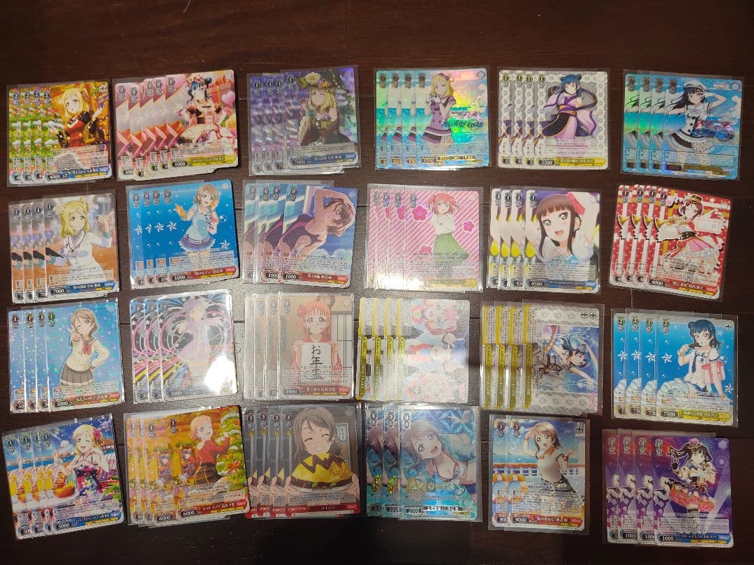 ヴァイスシュヴァルツ ラブライブサンシャイン デッキ まとめ売り 引退