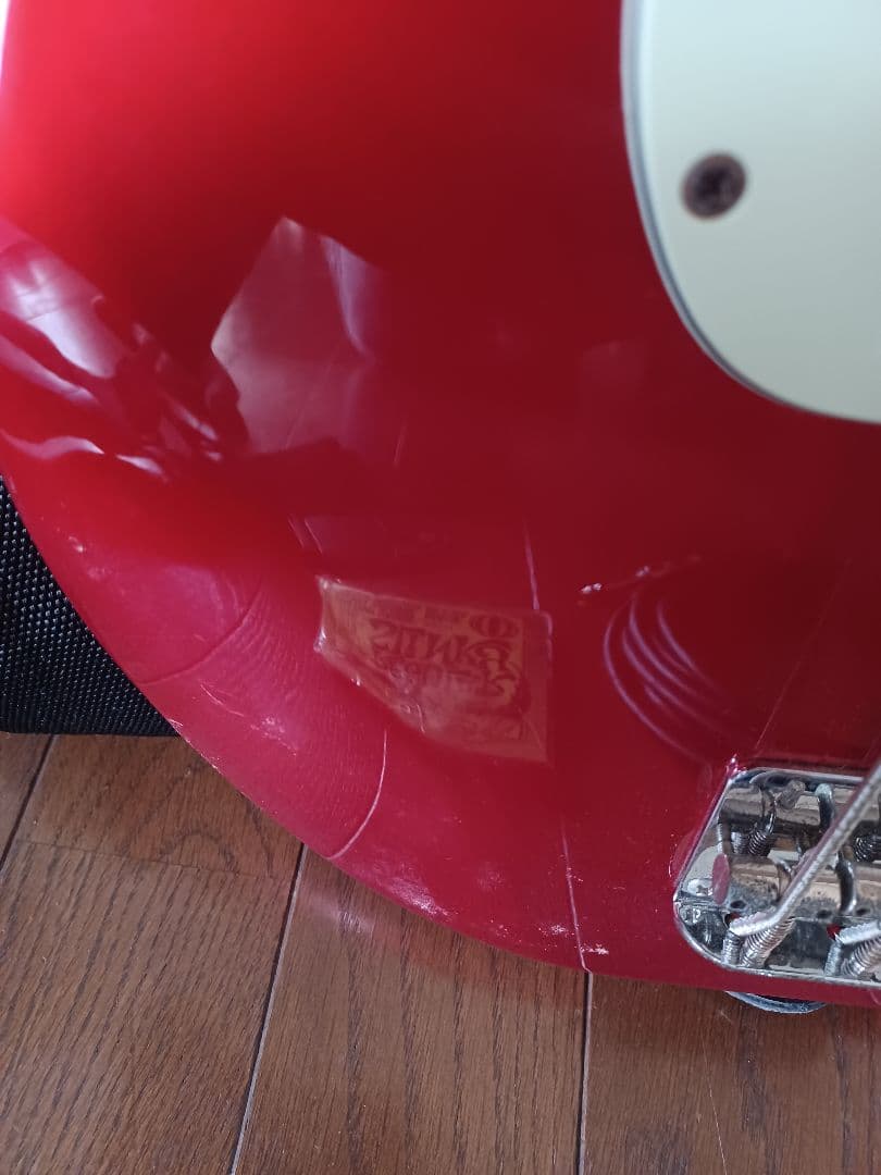 History エレキベース レッド