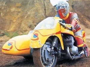 1/12オークス人造人間キカイダー「サイドマシーン」カワサキ　マッハIII