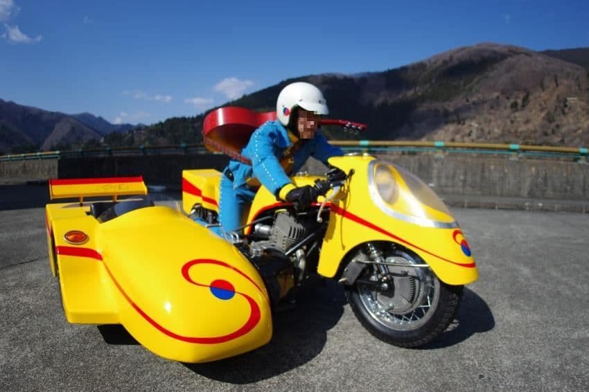 1/12オークス人造人間キカイダー「サイドマシーン」カワサキ　マッハIII