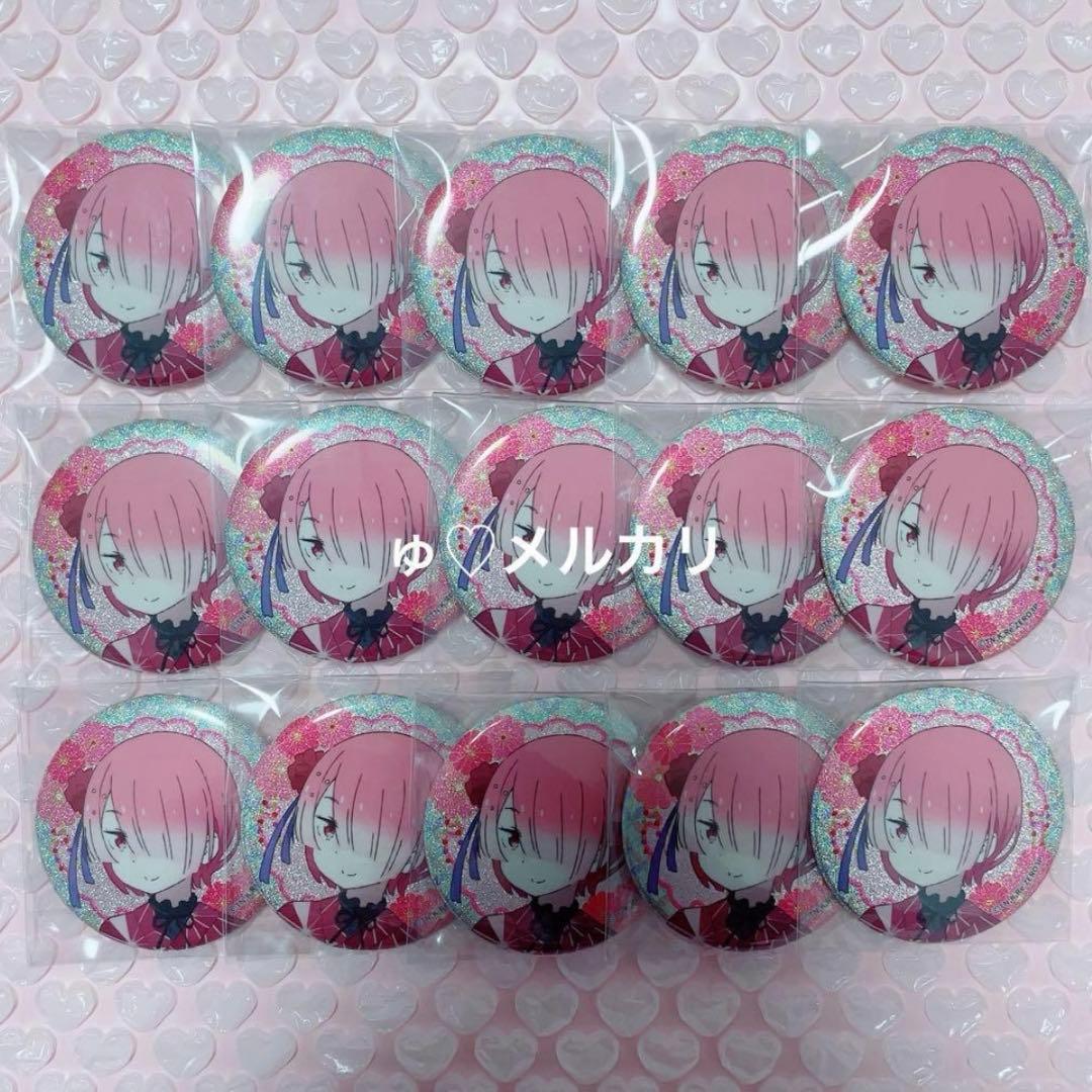 リゼロ ラム 仙台七夕まつり アップ 缶バッジ