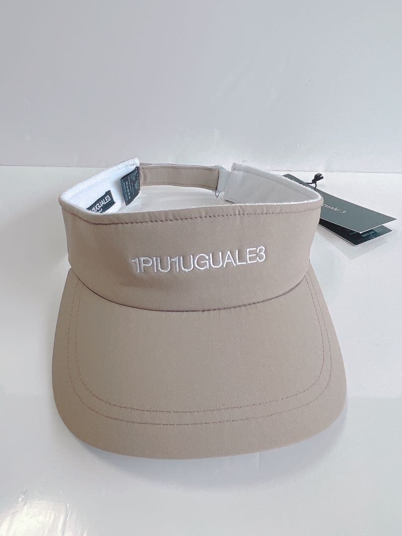 新品1PIUTUGUALE3 GOLF サンバイザー ゴルフウェア バイザー F