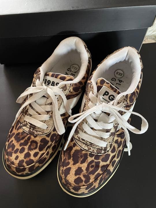 PG♡レオパ柄シューズ22.5