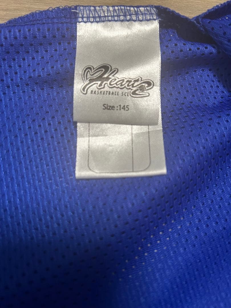 ハーツ　バスケットボール　ユニフォーム上下セット　130〜145