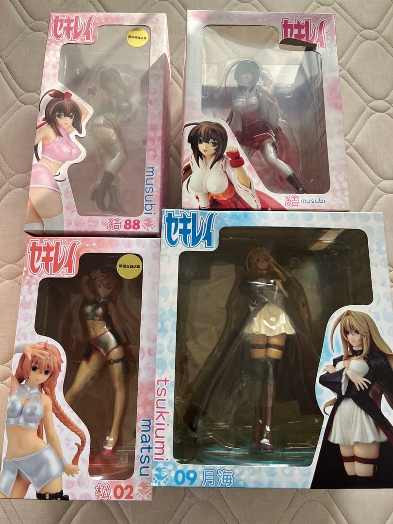 セキレイ　フィギュア　４体セット