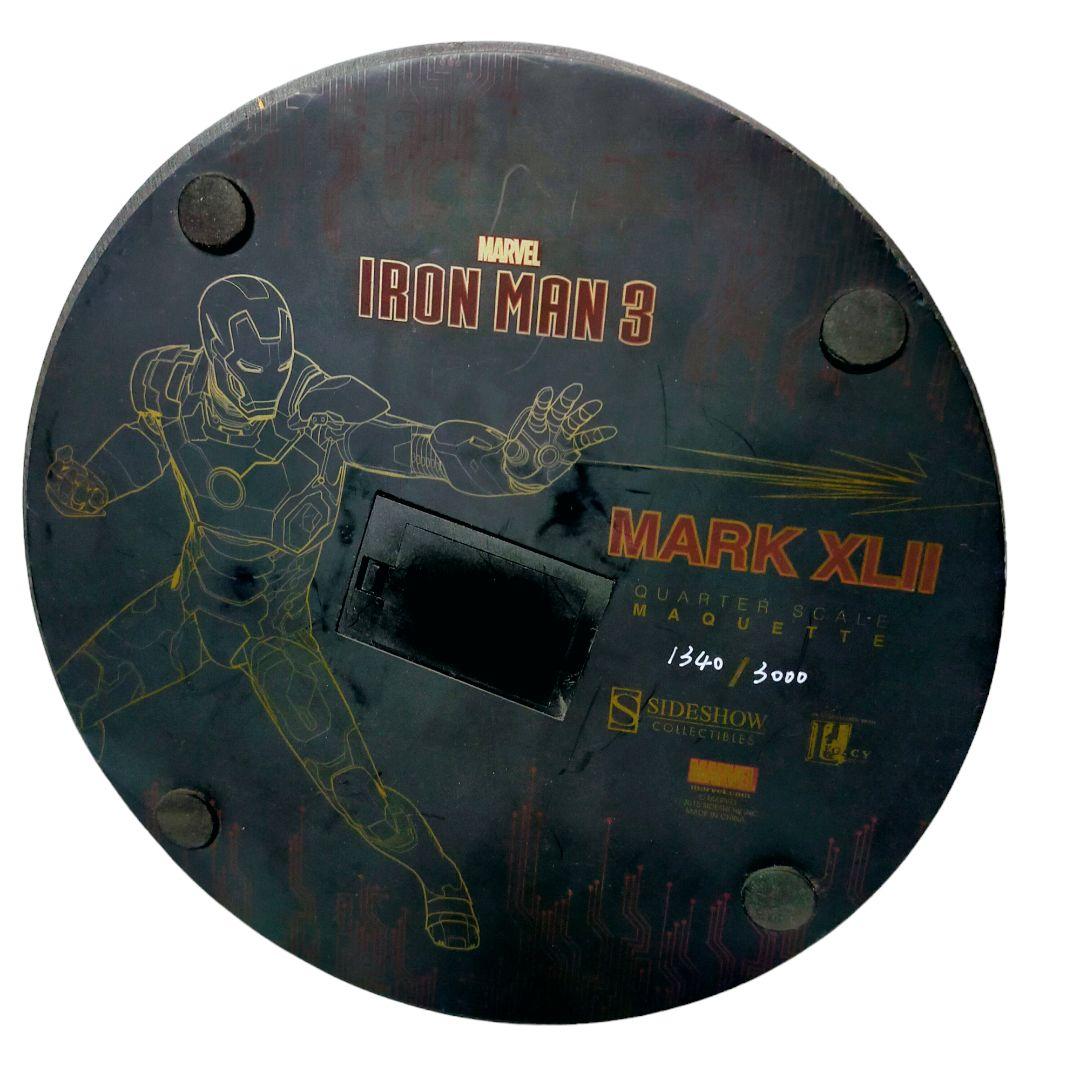 【激レア-箱有り・点灯確認済】アイアンマン　フィギュア　サイドショウ　マーク42