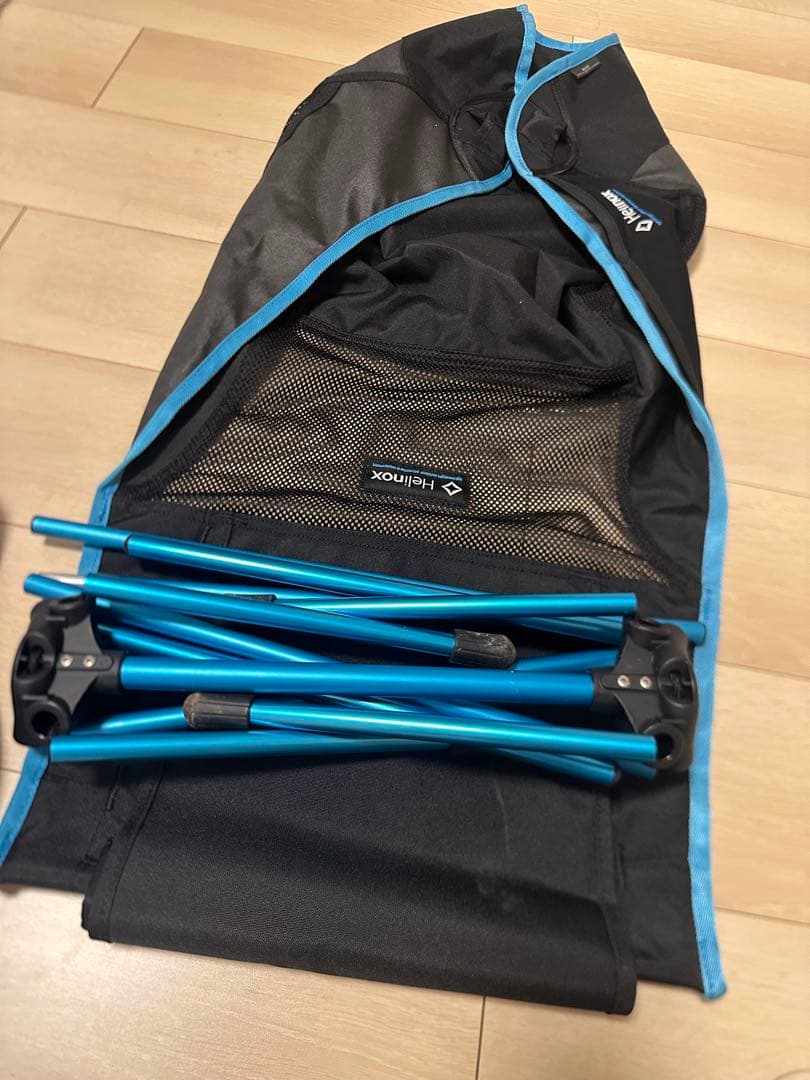 Helinox チェアツーブラック/ブルー