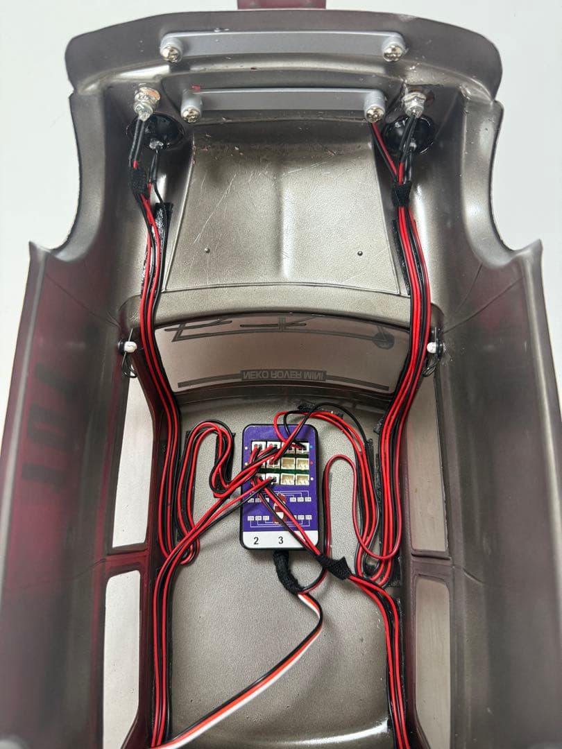 Mシャーシ ローバーミニ モンテカルロラリー12灯　電飾仕様 新品ボディ