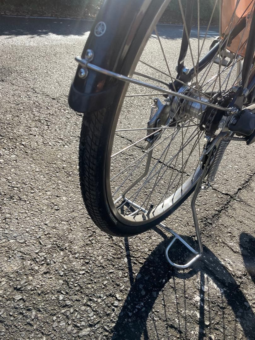 電動アシスト自転車 黒YAMAHA PAS With 2022年モデル❗️