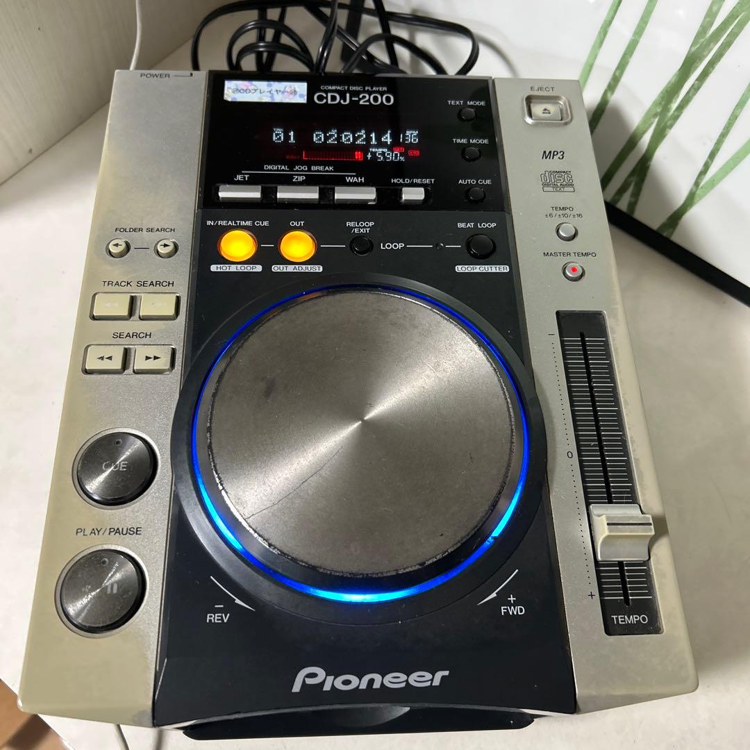 Pioneer CDJ-200 DJ機材 完動品