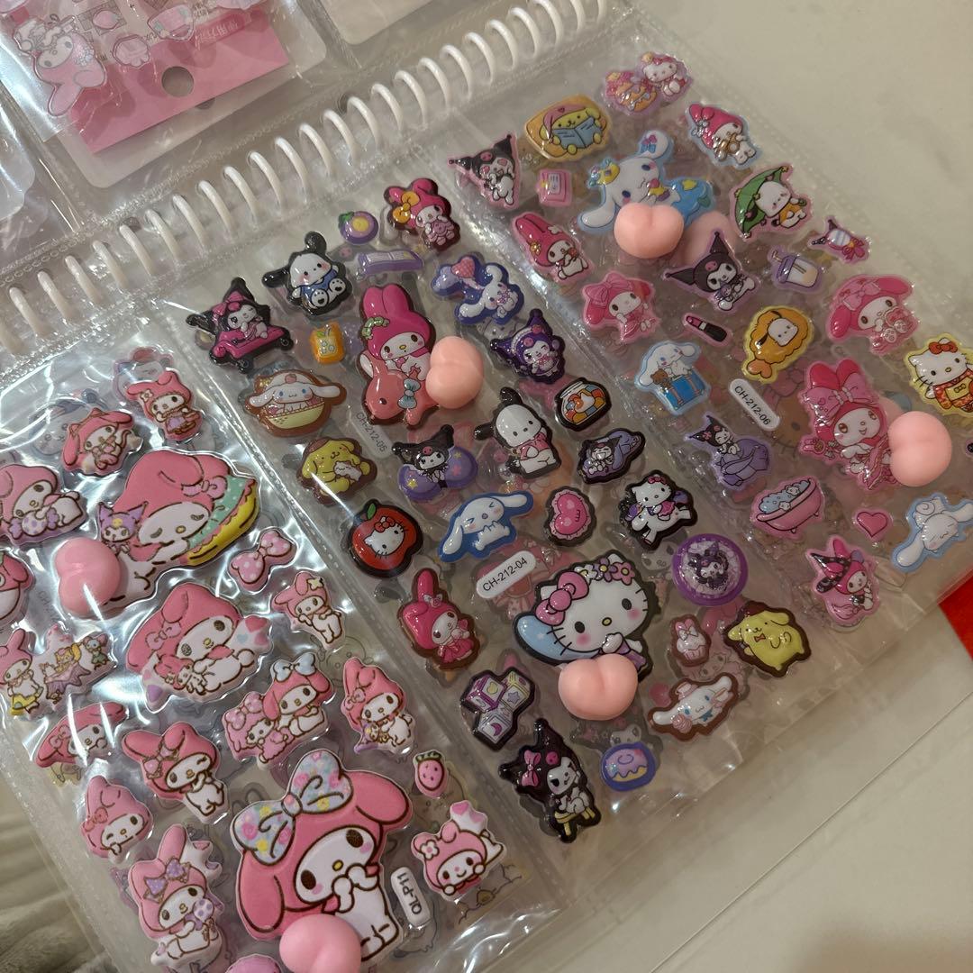 e*K様 シール帳 A4 シートシール収納 完成品