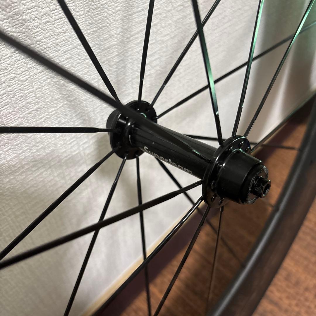 ロードバイクカーボンホイール スーパーチーム