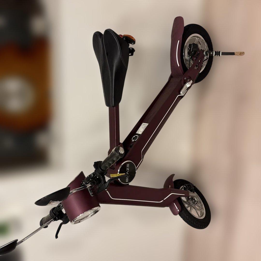 宝*ン様 BLAZE 電動アシスト自転車 ワインレッド