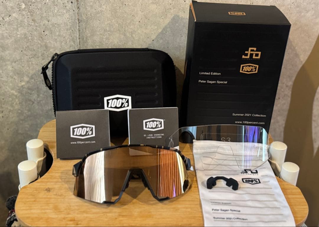 【美品】100% S3 Peter Sagan限定モデル