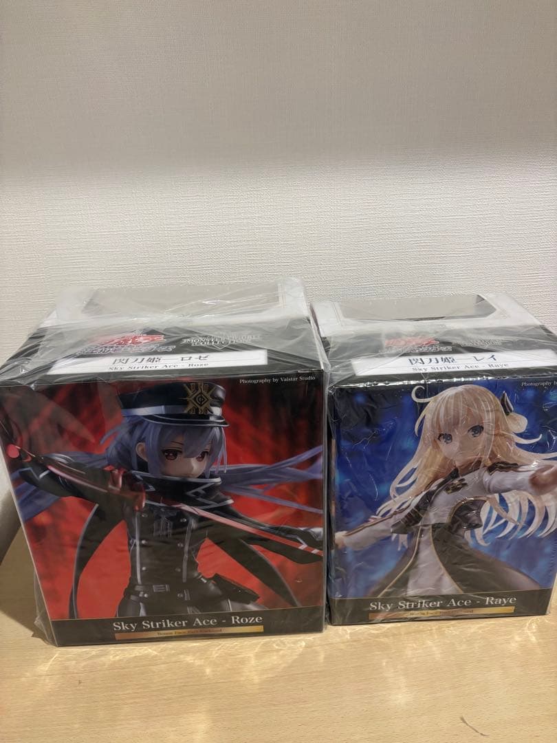 コトブキヤ　遊戯王　閃刀姫レイ&ロゼ　フィギュア　未開封　コトブキヤショップ限定