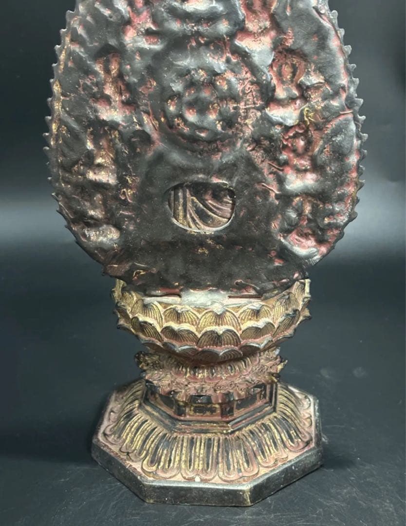 銅製　仏像 細かい彫刻　お釈迦様 釈迦如来