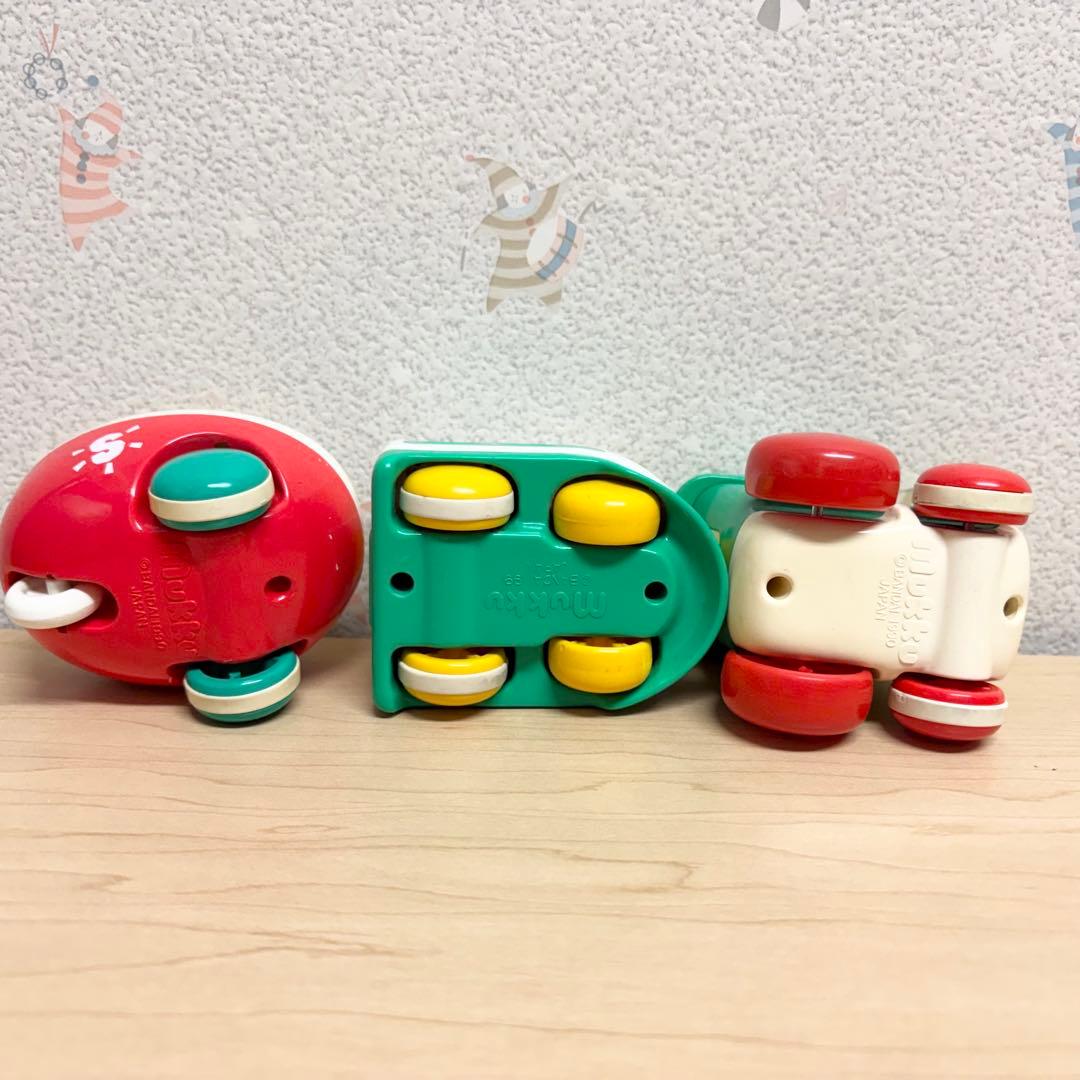 バンダイ mukku 平成 レトロ 飛行機 電車 パトカー 働く車 まとめ売り
