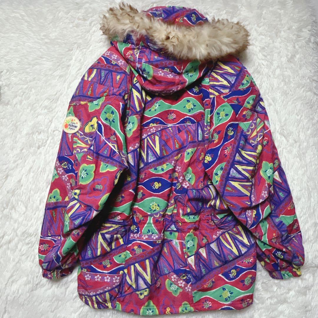 ［タグ付］リヒナー　スキーウェア　１１　撥水加工　総柄　定価44,000円