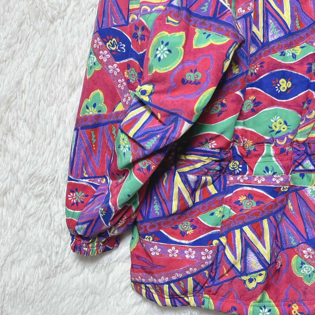 ［タグ付］リヒナー　スキーウェア　１１　撥水加工　総柄　定価44,000円