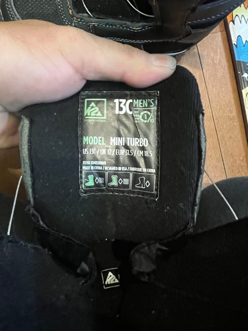 『ナオト』スノボ　kids キッズ　ジュニア　k2 GROM PACK