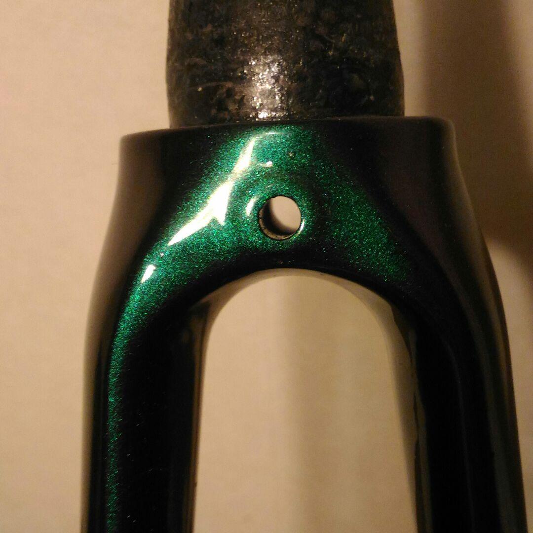 kennカーボンロードバイクフレーム　カメレオンカラー