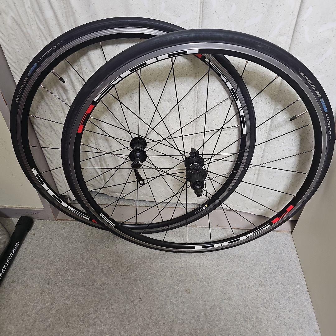 SHIMANO R500中古品 ホイールセット　カバー付き