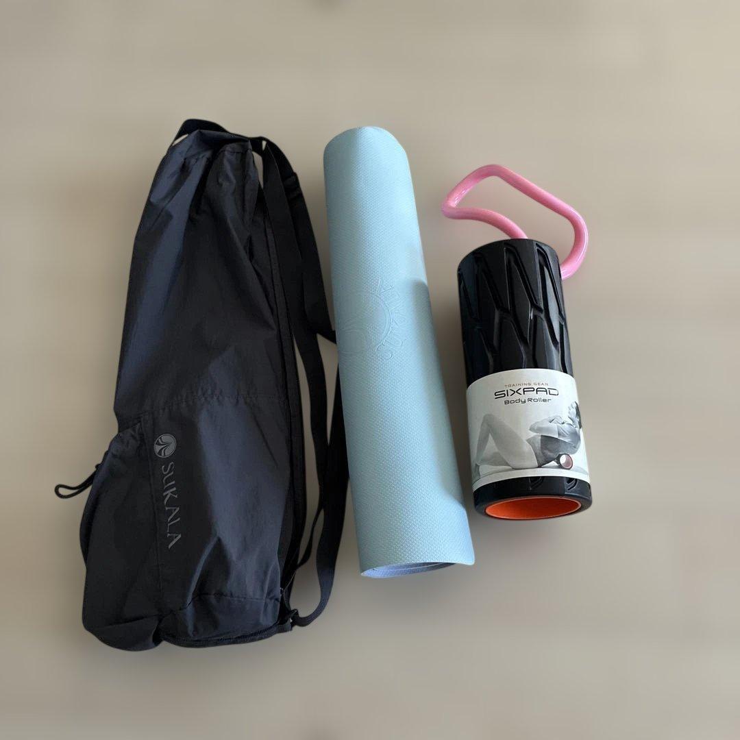 SUKALA リバーシブルヨガマット　SIXPADボディローラー