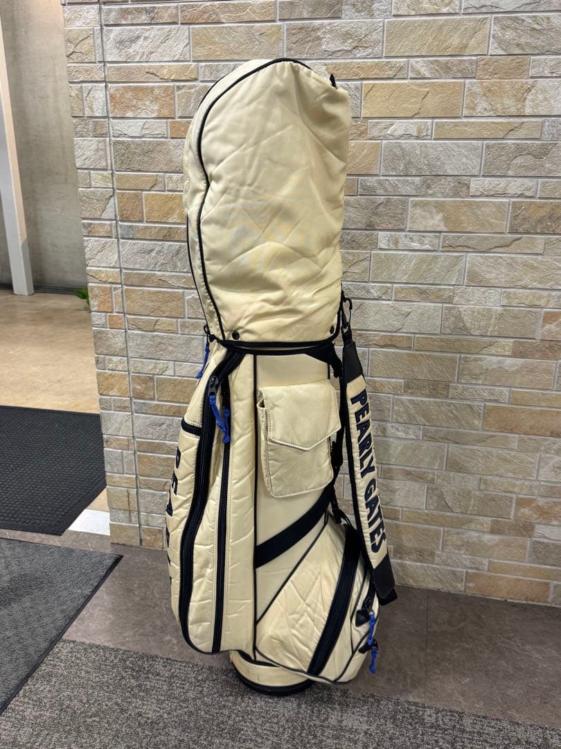 PEARLY GATES ゴルフバッグ アイボリー