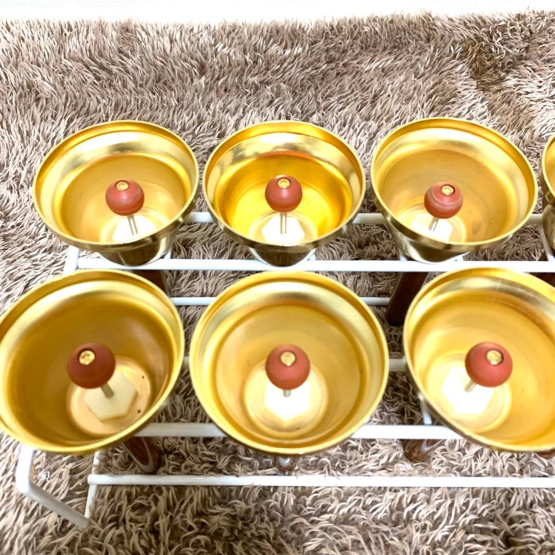 美品 ウチダミュージックベル27音 ゴールド 純正ケース付