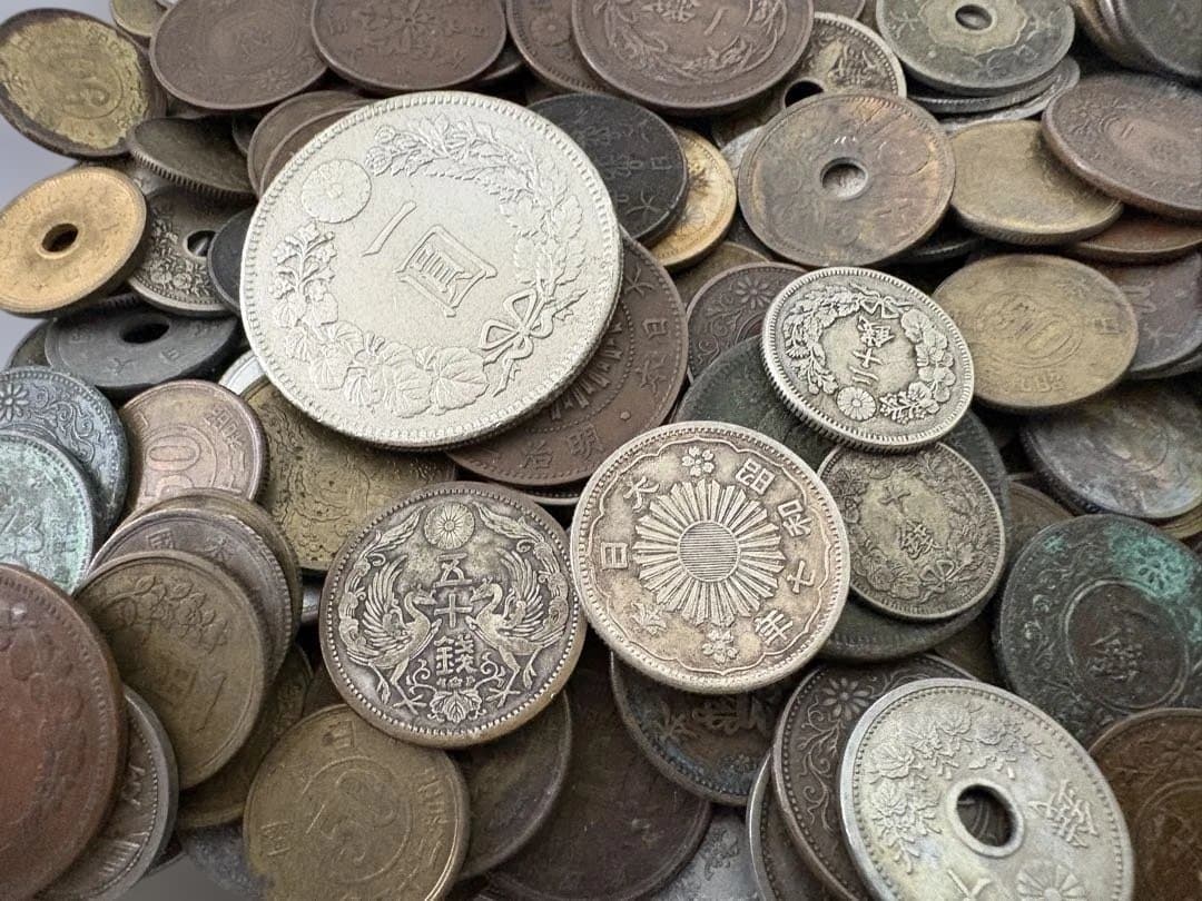 古銭まとめ　　1375g