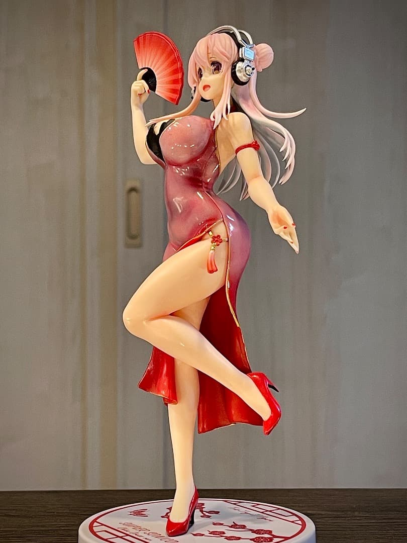 ふ*ち様 《リペイント》スーパーそに子 チャイナドレス フィギュア