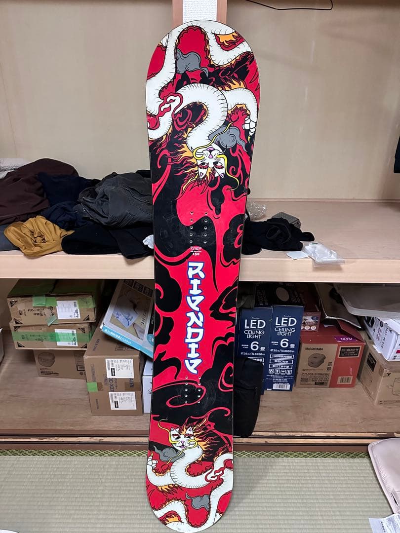 RIPNDIP150cm スノーボード　board