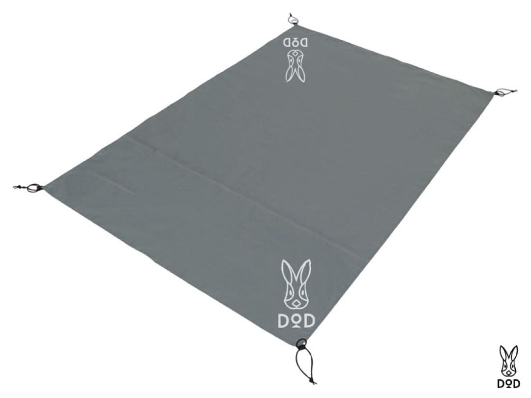 限定カラー　ツーリングドームst グレー　DODグランドシート付