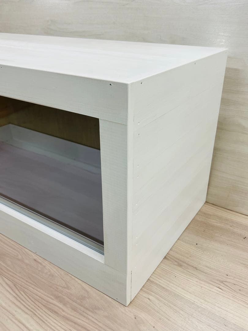 一台限定　ホワイトVer. RepBox 木製ケージ 900×450×450