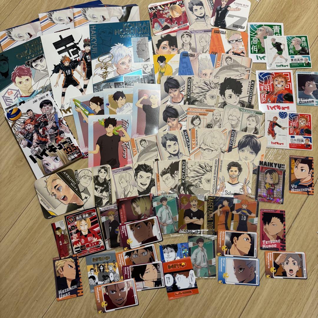 ハイキュー　まとめ売り　コースター　アクスタ