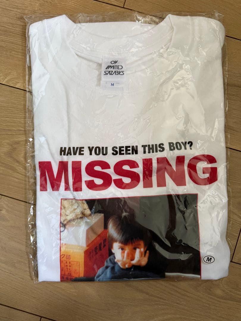 04 Limited Sazabys MISSING T-shirt Ｍサイズ