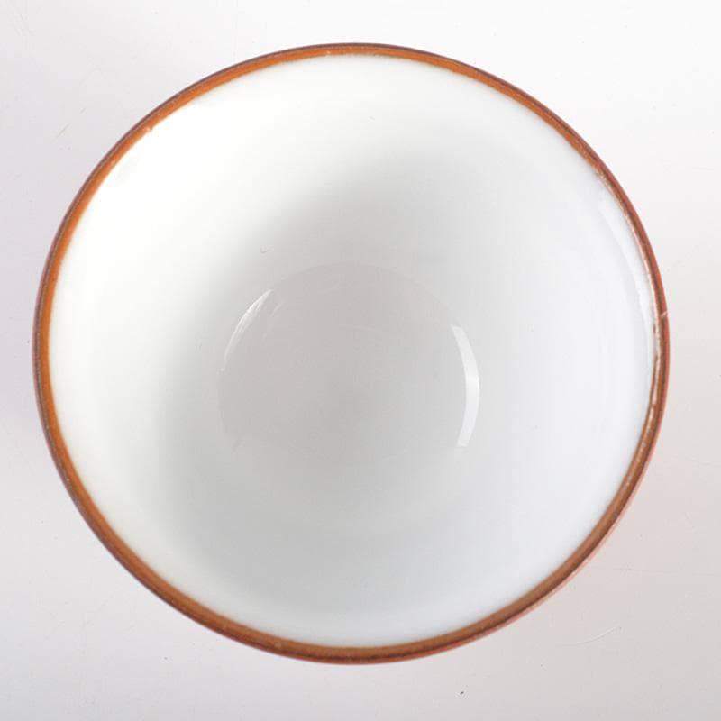 煎茶道具　紫砂　朱泥　内白釉　煎茶碗　20客まとめて　N　6670