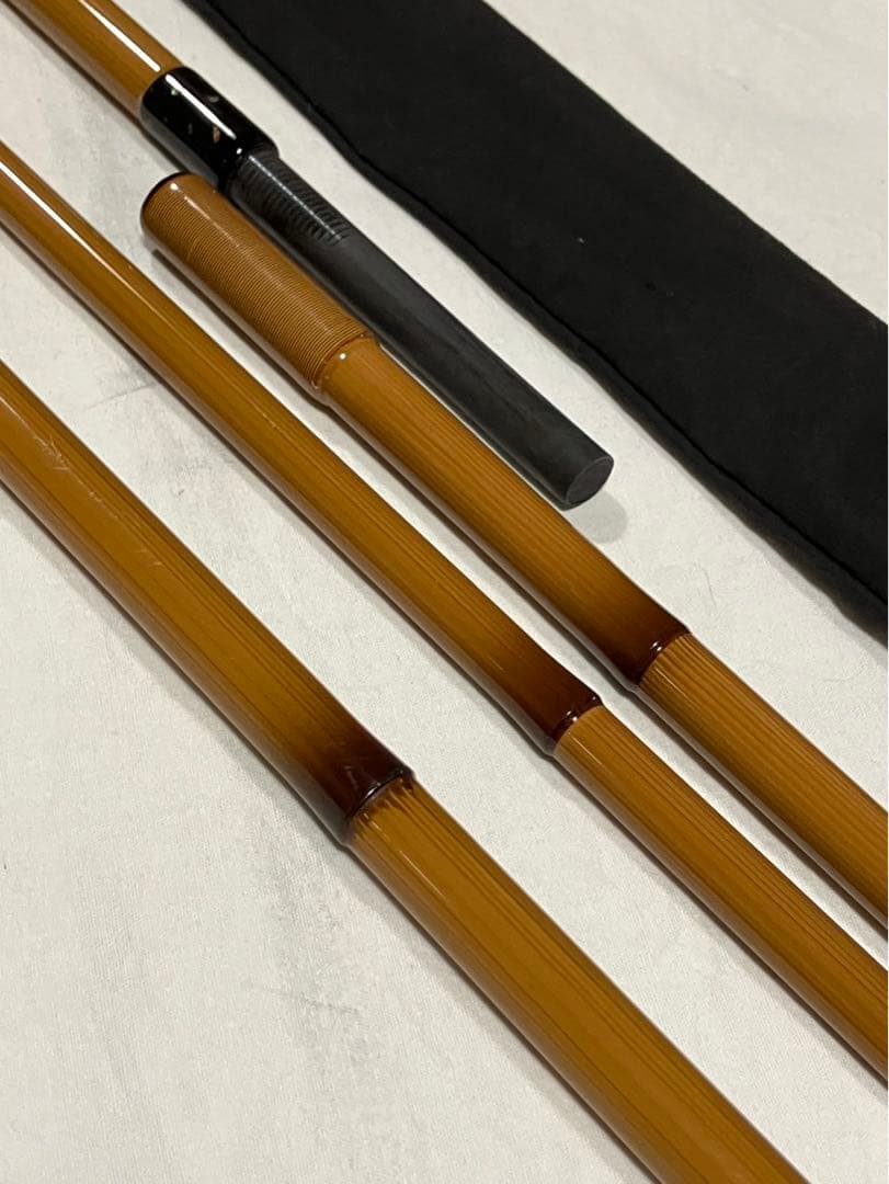 へら竿用竿掛けと玉の柄　貴竜峰　美品