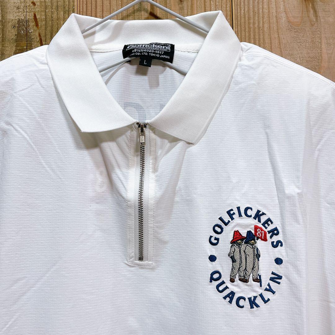 Golfickers ゴルフィッカーズ ワイドシルエット 半袖シャツ ウェア