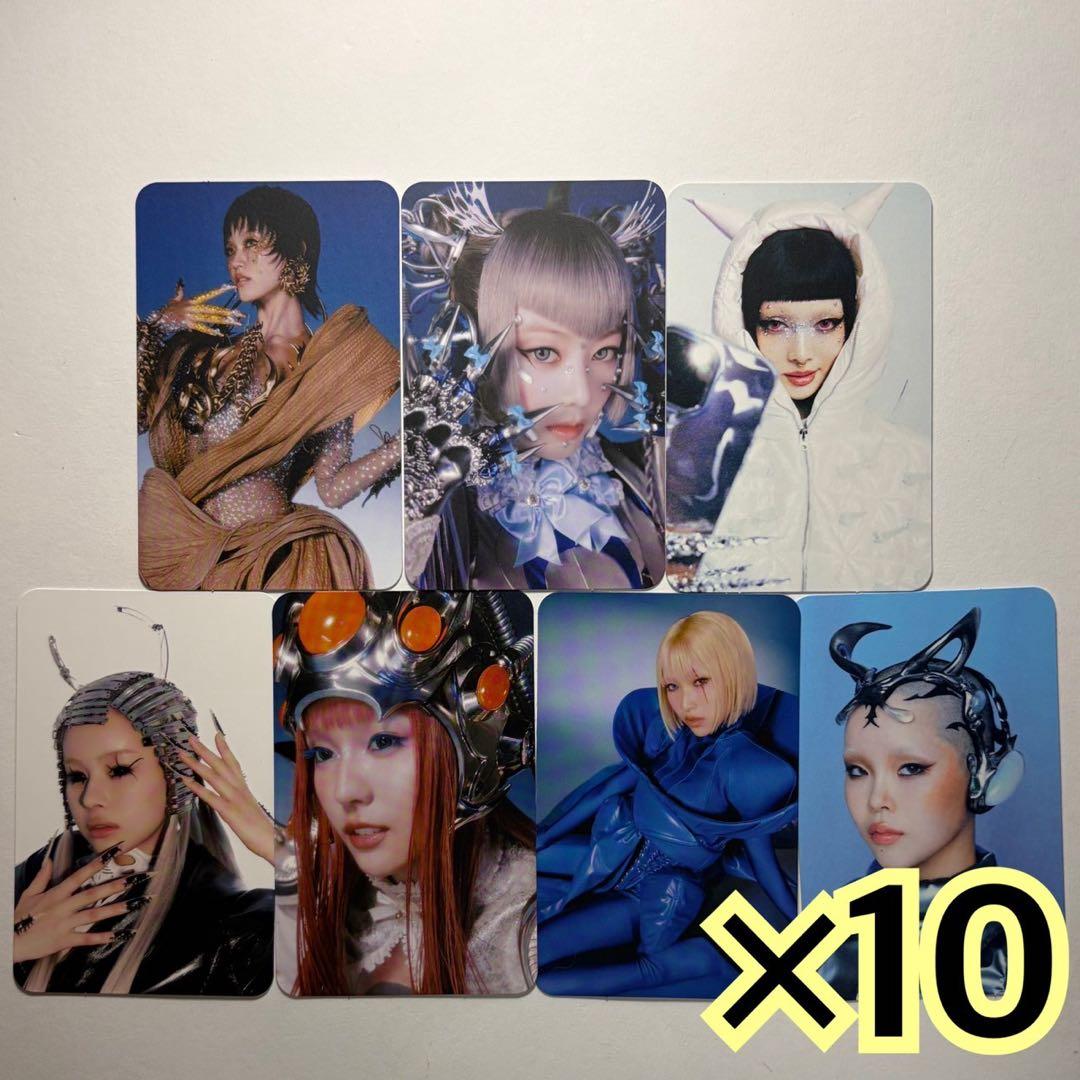 XG core Regular 封入 トレカ 7種 コンプ ×10