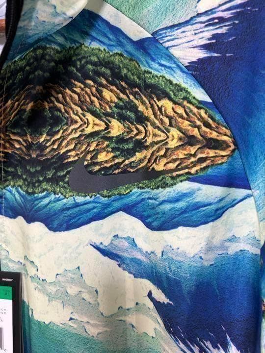 防寒！NIKE RUN 富士山 東京 マラソン 記念 ランニング M F 38