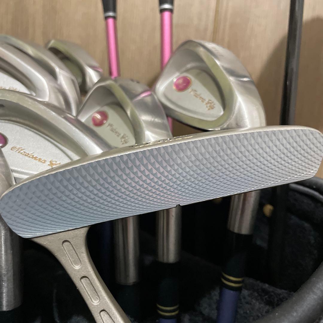 レディースゴルフクラブセット 初心者向け ドライバーアイアンパター フルセット