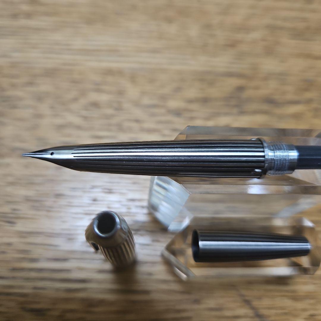 【幻の超激レア】PILOT μ パイロット ミューストライプ 蝕刻の黒 超美品